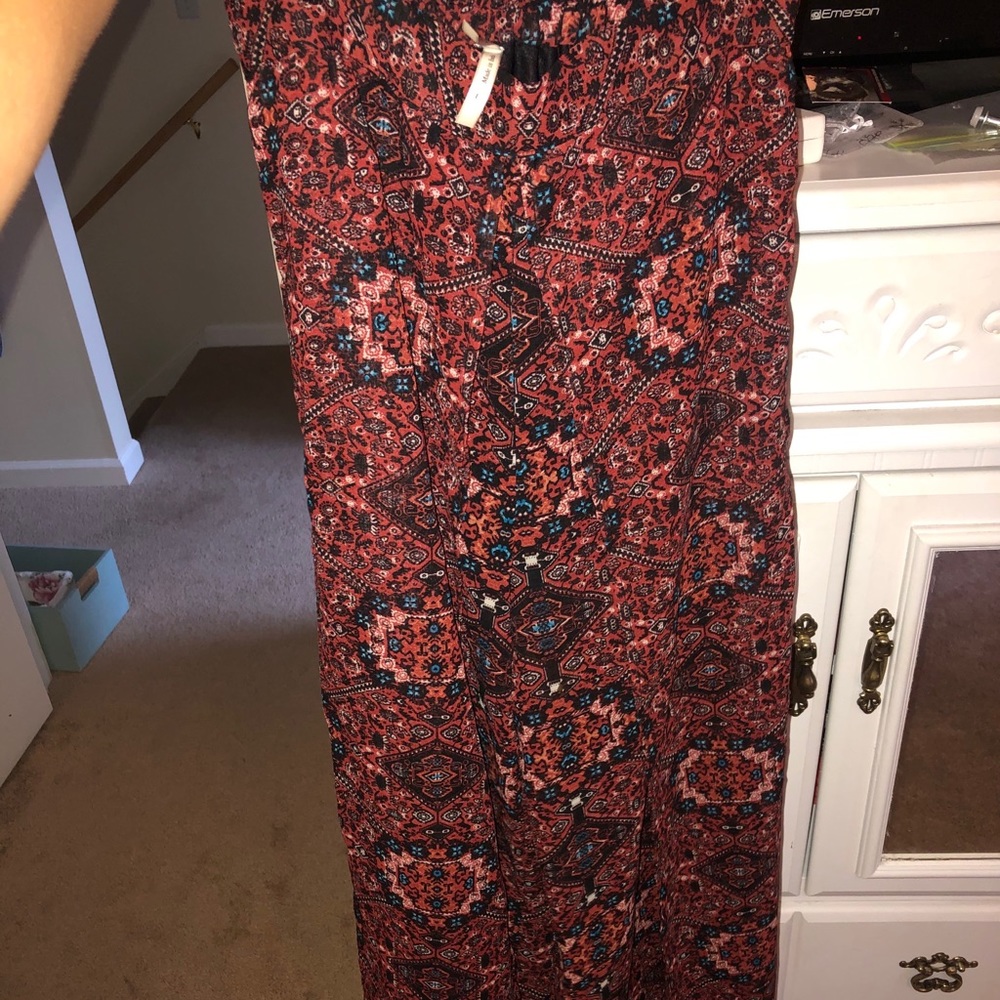 Split leg festival pants